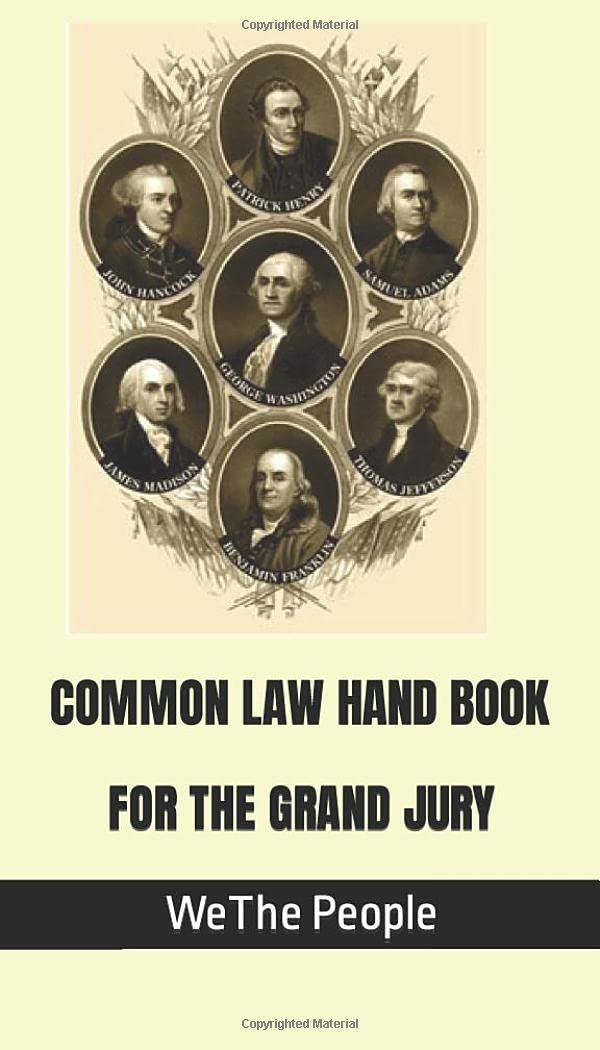 COMMON LAW GRAND JURY HANDBOOK