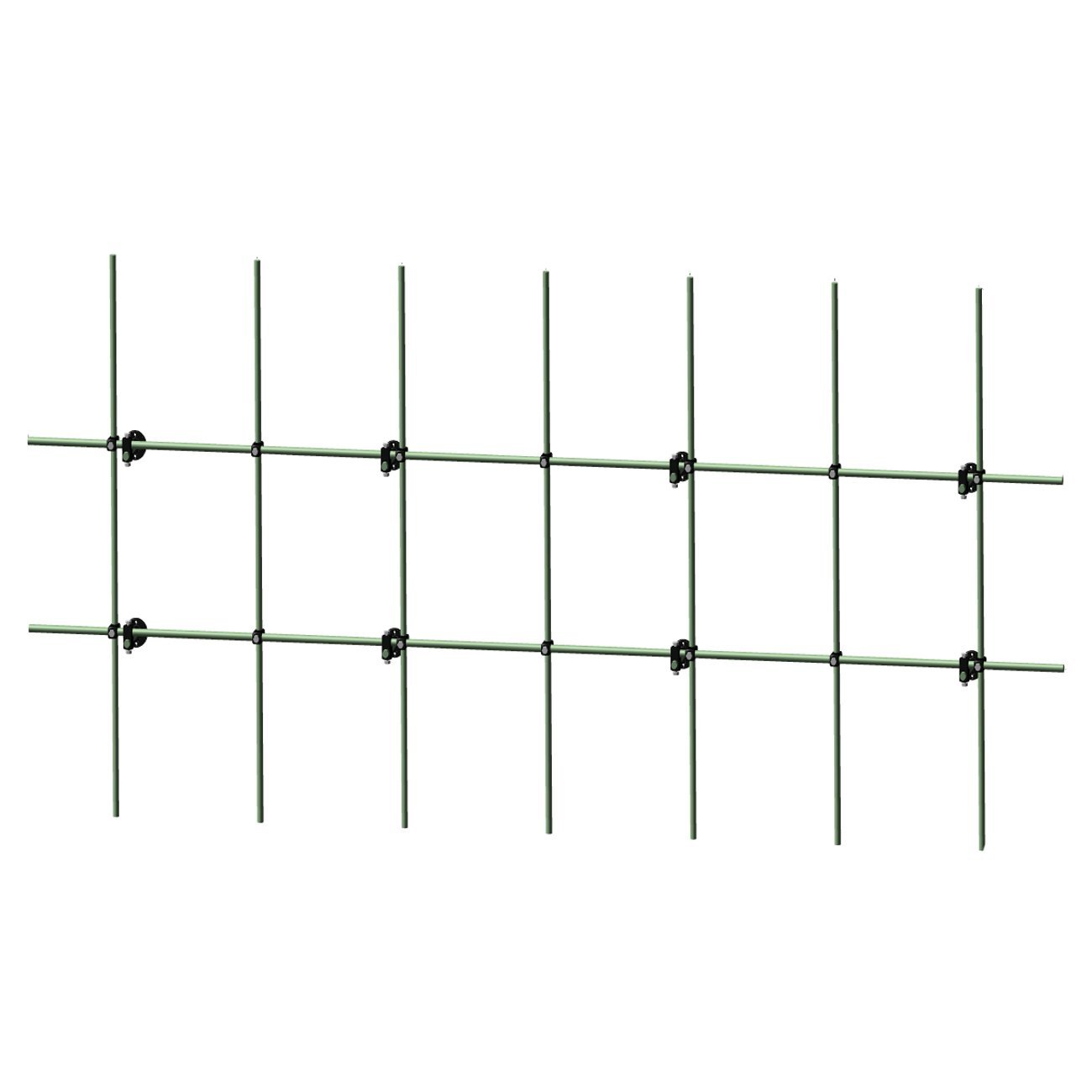 4 Foot, Aluminum Back Mount Lab-Frame Kit for Fume Hoods