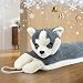 MAGZO Under Door Sound Blocker 36in Length Bottom Seal, Cute Husky Dog Draft Stopper Reduce Noise Dust Saving Energy Weather Stripping