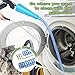 Sealegend Dryer Vent Cleaner Kit Dryer Lint Vac Attachment with Brush, Lint Remover, Dryer Vent Vacuum Hose Cleaning Tools, Blue