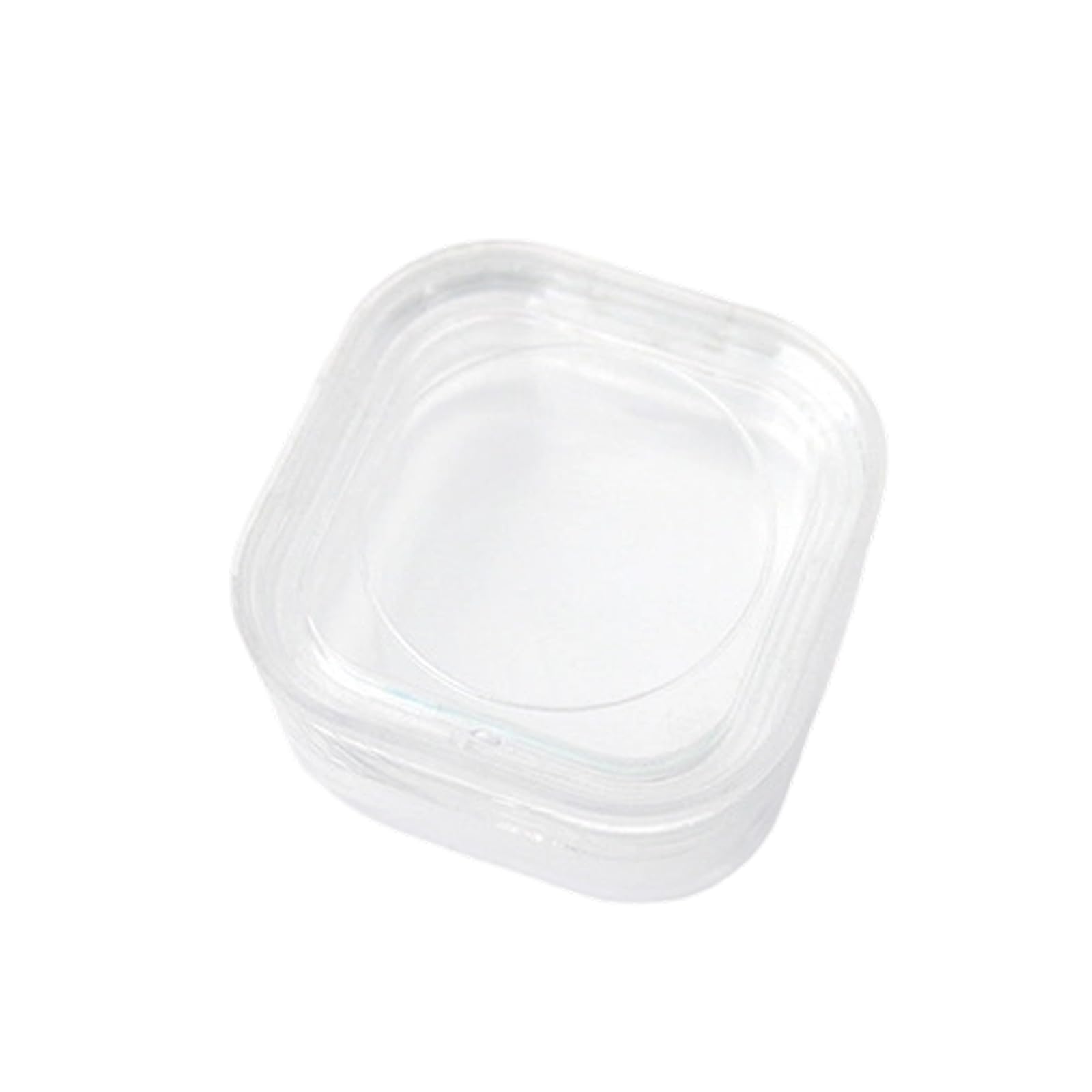 Bbajszx Clear Gift Packaging Case for Jewelry and Valuables Featuring Sturdy ABS Fastener Versatile Clear Gift Box