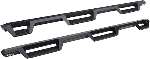 Westin 56-534715 HDX Drop Wheel to Wheel Nerf Bars se adapta a Silverado Sierra 1500 2019-2025 Double Cab (6.5 Bed) (Exc 2019 Silverado LD/Sierra