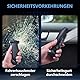 MOORSTDEL 3-in-1 Gurtschneider Notfallhammer fürs Auto, Nothammer mit Digitale Reifendruckprüfer, vielseitiges kleines Auto Gadgets Innenraum, das Sicherheit bietet