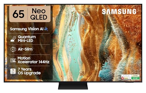 Image of Samsung 163 cm (65 inches) 4K Ultra HD Mini-LED Neo-QLED Smart TV QA65QN70FAULXL