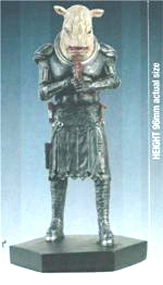 Eaglemoss #18 Doctor Who Judoon Hand Painted Figurine With Collector Magazine By