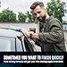 PaintScratch 1 Oz. Automotive Clearcoat Bottle with Brush for Easy Touch Up - Clear Coat Paint for Cars, Trucks, Vehicles - Clearcoat Restorer, Repair for Auto