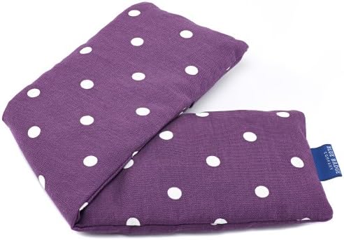 Microwave Spotty Grape Design Wheat Warmer/Bag. Neck & Shoulder Heat Pad