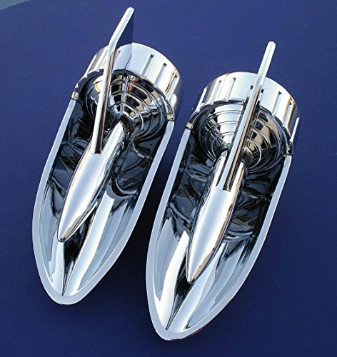 57 Chevy Hood Rocket Assembly