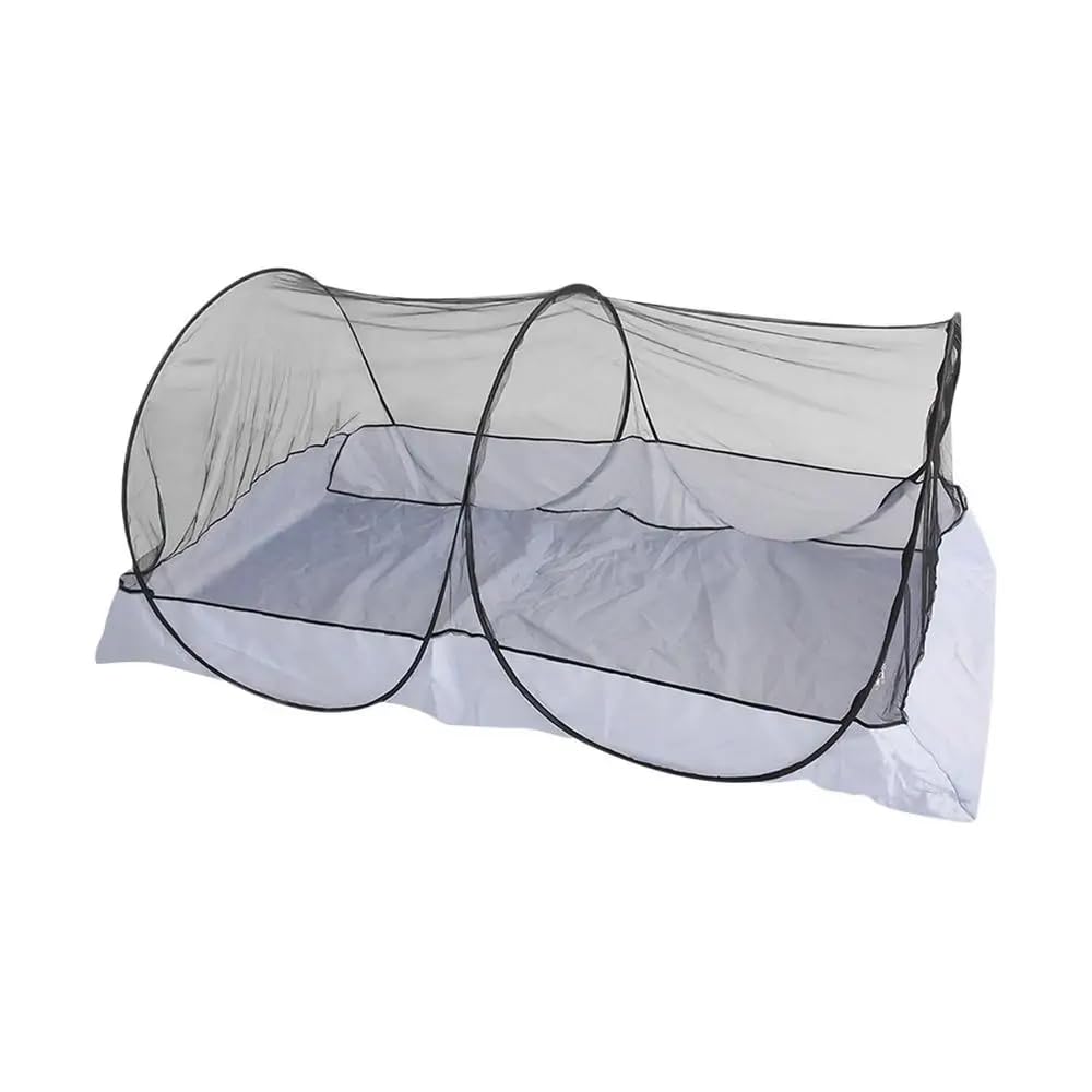 Zanzariera Pieghevole Pop Up 200 * 100 * 73cm protezione ultralight a 360°, Poliestere & fibra di vetro, Tenda da campeggio portatile, Famiglia Zanzariera, Facile e veloce installazione