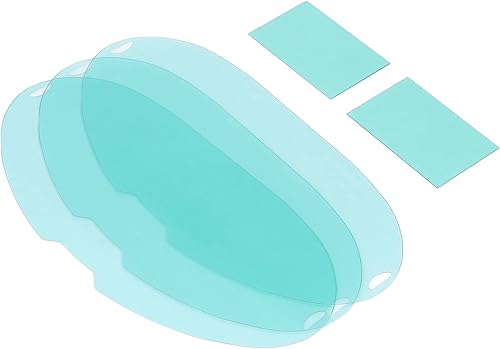 Miniatura 8 de Lente de repuesto de soldadura, 5 piezas de lente de repuesto de pantalla de visión grande, lente protectora de soldadura de PC con 3 piezas de