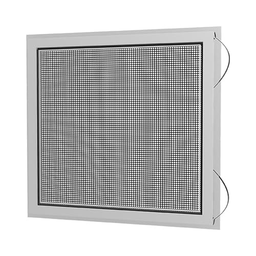 Custom Window Screen Replacement - Assembled Casement Screen (CA1). Casement Window Screen Uses Two...