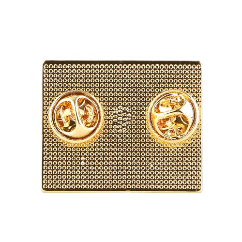 Image of State Shaped Map Lapel Metal Pin Enamel Brooch Keepsake Beautifully Designed for Backpack Hat