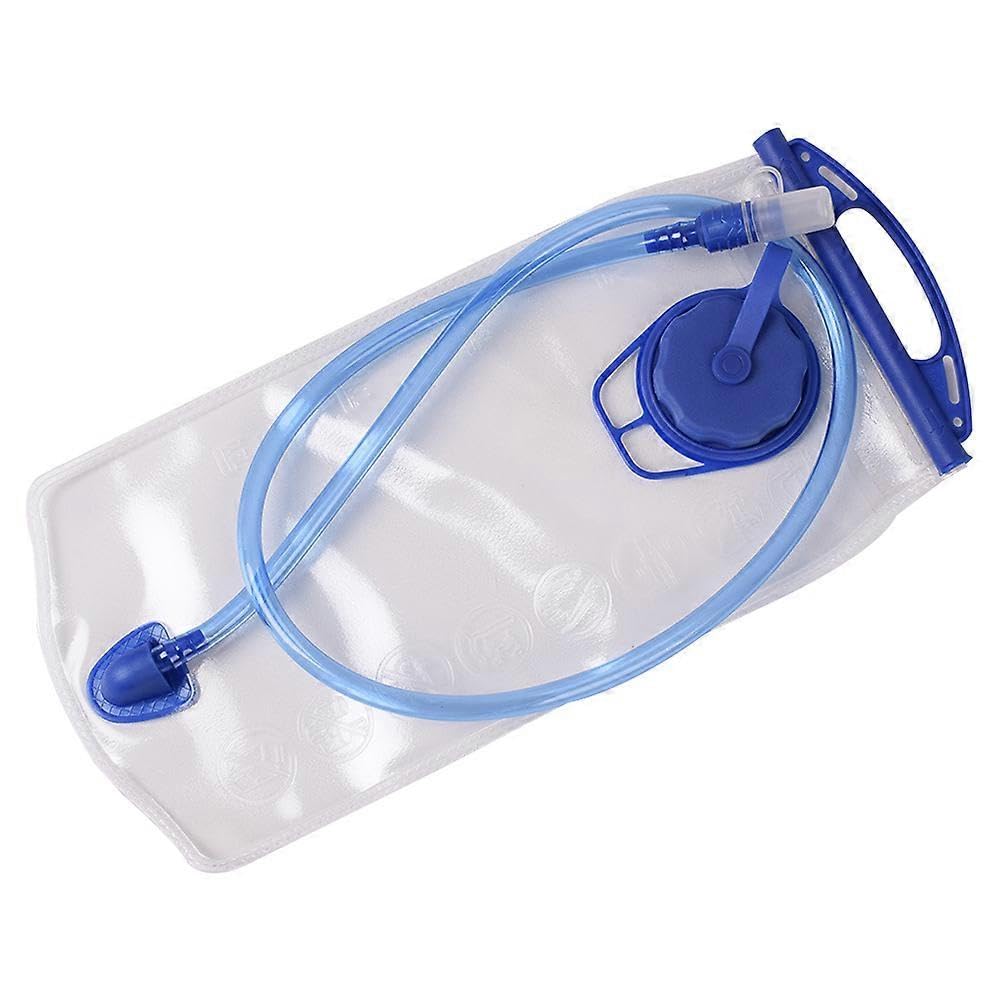 JOYHAPPST 2L Hydration Water Bladder with Magnetic Clip BPA and PVC Free-Lightweight Large Mouth Big Zip Opening-Reservoir Bag Works for Hiking, Mountain Biking
