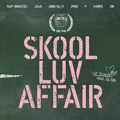 BTS 2nd Mini Album [SKOOL LUV AFFAIR] CD 115p Booklet+Photocard K-POP Sealed