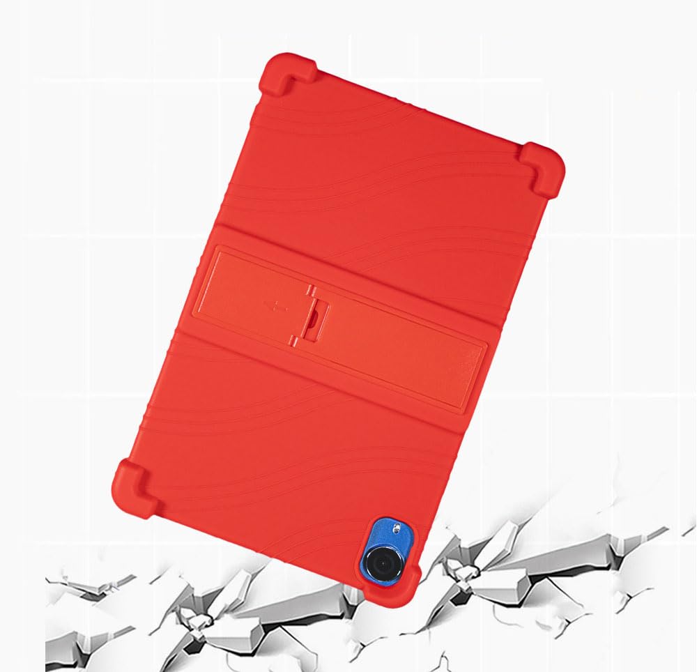 Custodia Sottile Per Tablet Teclast P25T 10.1 Pollici, Con Supporto, Colore Arancione