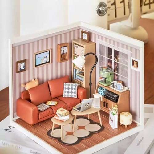 DIY �X�[�p�[�N���G�C�^�[�V���[�Y ���r���O���[�� �~�j�`���A�n�E�X �g�ݗ��ăL�b�g ����DIY ���� �͌^ �ߋ� �v�q�p�Y�� ���̎q �v���[���g