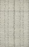 Loloi Tallulah Stone/Ivory 3'-6' x 5'-6' Accent Rug