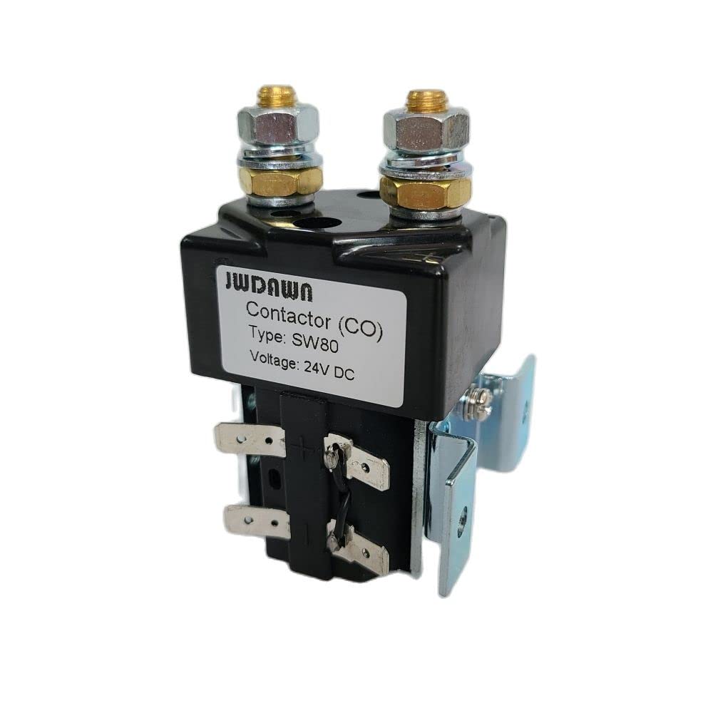 Jeffergarden Para Válvula Solenoide De Relé SW80‑65 24V 125A Fit Sensitive Fit Lifter Pallet B2sw11 B2sw12 Albright 81356695