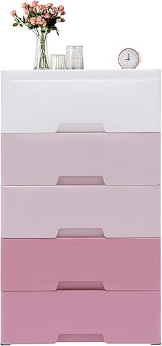 Organizador de cajones de plástico, cajones de almacenamiento modernos para dormitorio, armario de ropa de gran capacidad, unidad organizadora de