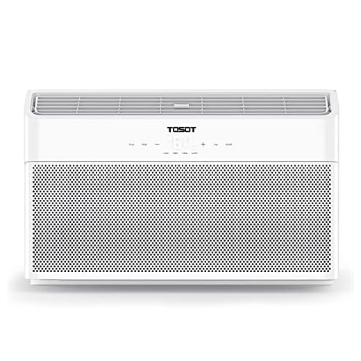 TOSOT 8,000 BTU Window Air Conditioner - Quiet operation, Energy Star, and Remote Control- Window Mounting AC Unit Fast Cooling for spaces up to 350 sq. ft. Tranquility Series