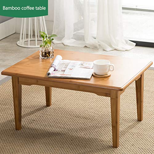 Mini table d'étude en bambou 70cm pour salon et petite table basse