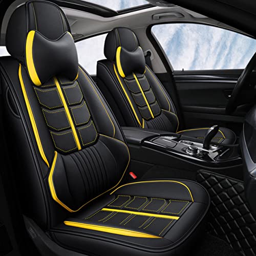 Funda Asiento Coche Polipiel Universal para Opel Astra h j g Insignia Astra Corsa d c Zafira b a Vectra c b Corsa Mokka Antara Meriva Coche de 5...