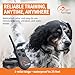 SportDOG SportHunter 1825X Remote Trainer - Long-Range Signal Unit - Quick-Charge Collar - Adjustable Training Collar - Waterproof Dog Training Gear - 1-Mile Range - Black