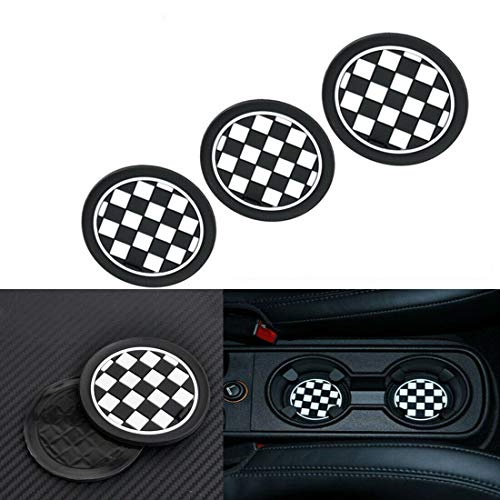 Portavasos para carro silicona compatible BMW Mini 3 pzas miniatura 1