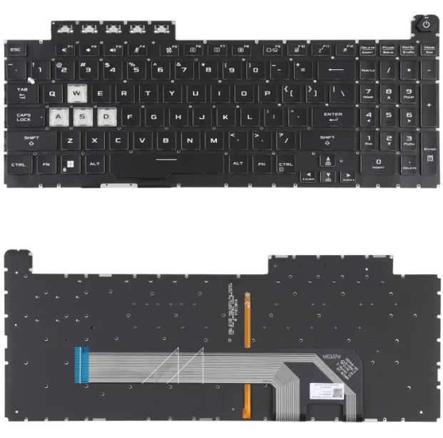 ASICTRON Replacement Keyboard for ASUS TUF Gaming F15 FX506 FA506 FA506Q FX506H FX506LI FX506LH F17 FX706 FA706 FX706LI RGB Backlit ASICTRON Replacement Keyboard for ASUS TUF Gaming F15 FX506 FA506 FA506Q FX506H FX506LI FX506LH F17 FX706 FA706 FX706LI RGB Backlit