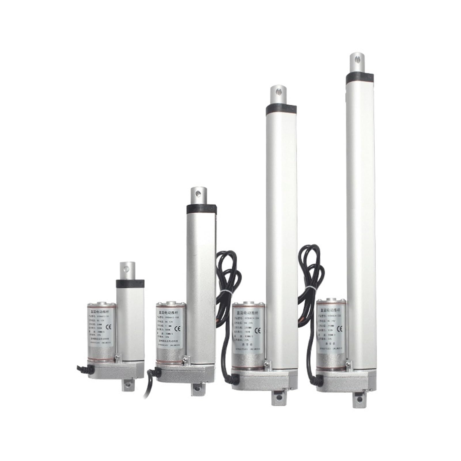 Siłownik liniowy DC12V 750N 50mm 100mm 150mm 200MM skoku napęd liniowy sterownik silnika elektrycznego do automatycznego elektrycznego otwierania drzwi perfection(750N 300mm stroke)