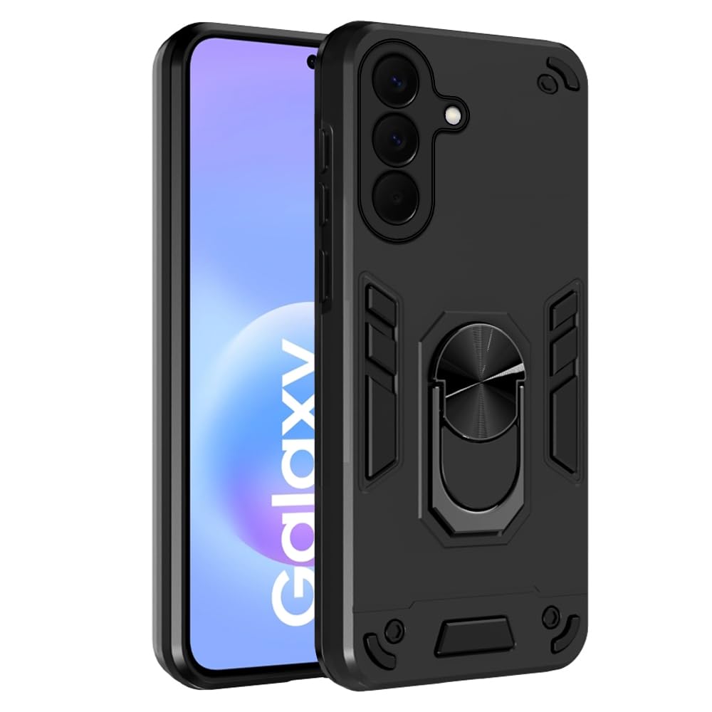 Realme P4 5G Armor Case - Rotating Ring & Kickstand -14
