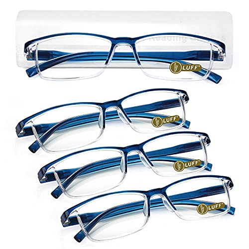 LUFF 4Pcs Anti-Blue-ray Reading Glasses Portable Ultra-Light Readers2.0X product thumbnail 12