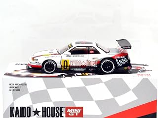 MINI GT 1:64スケール KAIDO HOUSE - NISSAN SILVIA S13-R CIRCUIT SPEC V1 街道はうす - ニッサン・シルビア S13-R サーキットスペック V1 KHMG251 [並行輸入品]
