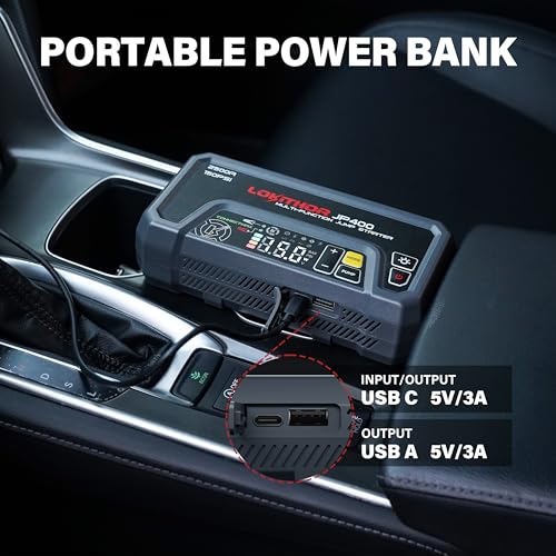 Portable Jump Starter with 150PSI Compressor