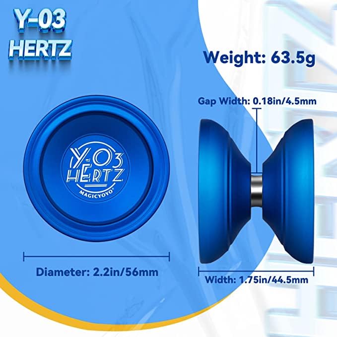 losipoka Y03 Professional Yoyo Alloy 8 Ball U Bearing