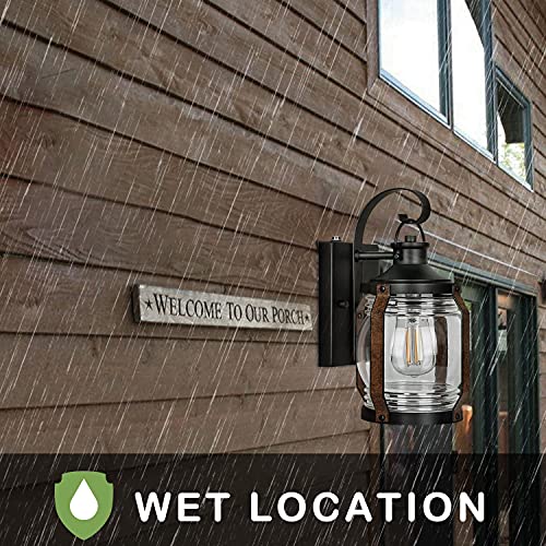 Hykolity WL-D2D-2 Pack Canyon Outdoor Wall Light Fixtures thumb #3