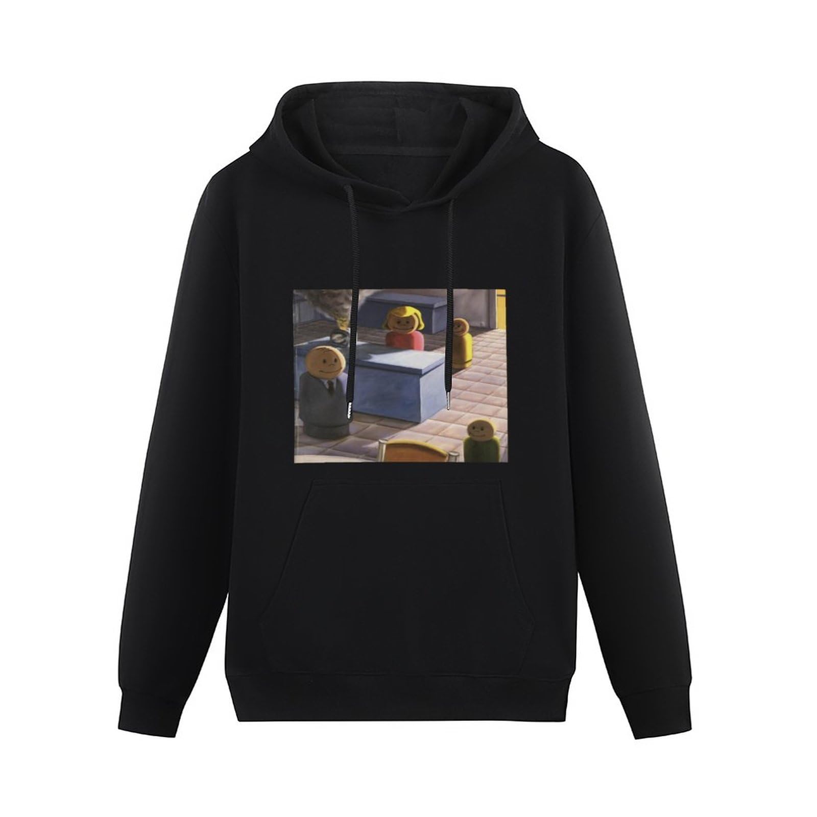 FFANZUOYOU Sunny Day Real Estate Diary Vinyl Cd Cover Unisex Sweatshirts Graphic Print Mens Hooded Black Sweater L