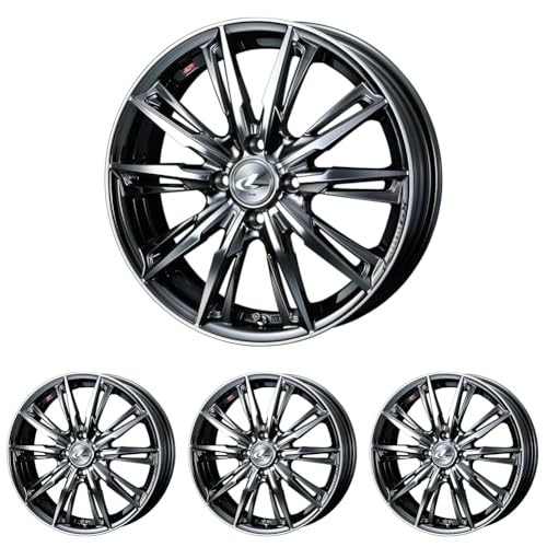 Weds LEONIS GX 17インチ 4H PCD100 6.5J +50 BMCMC 【0039353】 (× 4)