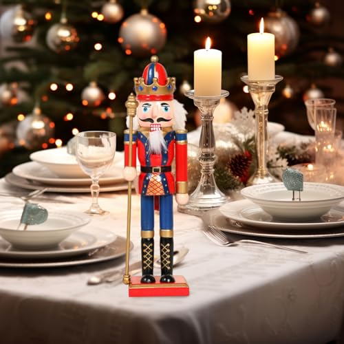 Figurines de Casse-Noisette en bois, cadeau idéal pour décoration table - 4