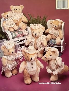Pamphlet Thread Crochet Teddy Bear Wardrobe Book