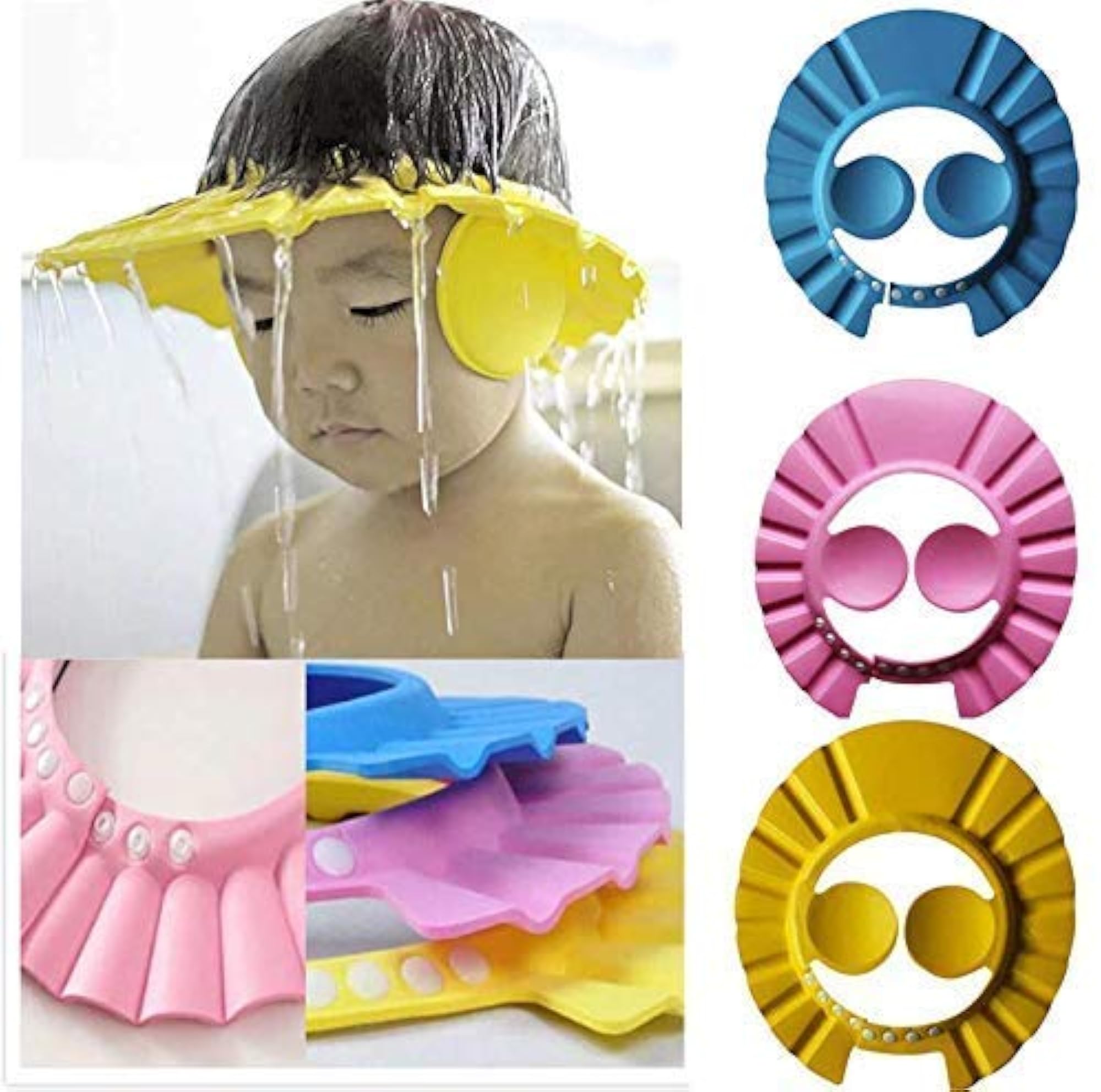 Baby Shower Cap Bathing Baby Wash for Toddler