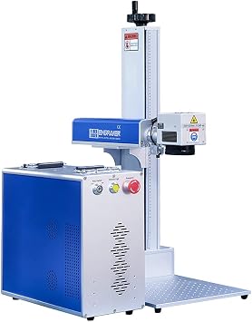 Auto Focus 100W JPT MOPA M7 Fiber Laser Engraver Galvo Fiber Laser Marker 175175mm Lens for Metals Stainless Steel Aluminum Gold Silver Copper and More Class 1 Laser Output Power 0.39mW