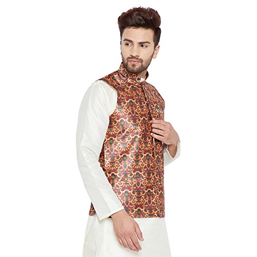 Image of SOJANYA (Since 1958, Men's Silk Fancy Border Dhoti