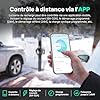 WISSENERGY Wallbox 7.4kW Type 2 avec APP Contrôle, Borne de Recharge Voiture électrique Prend en Charge la Connectivité Standard Bluetooth, Chargeur Monophasé IEC 62196-2, Câble 32A 6M