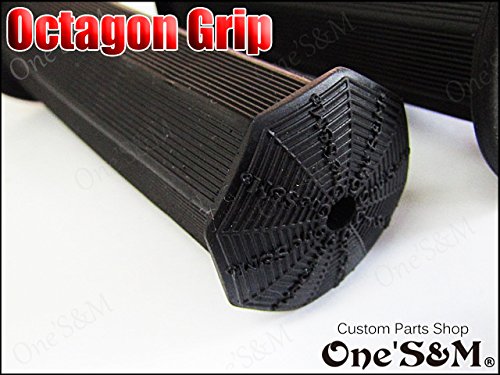 Amazon.co.jp: A7-4BK 八角グリップ 22.2 GS400 GT380 GSX400FS 