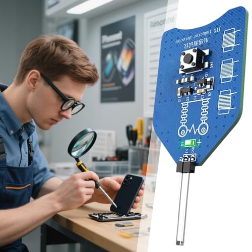 Detector de bobina inductora y dispositivo de diagnóstico para placa base electrónica de móvil 3