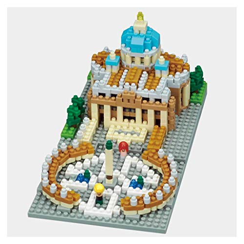 Preisvergleich Produktbild nanoblock NBH152 Vatican City Spielzeug, Mehrfarbig