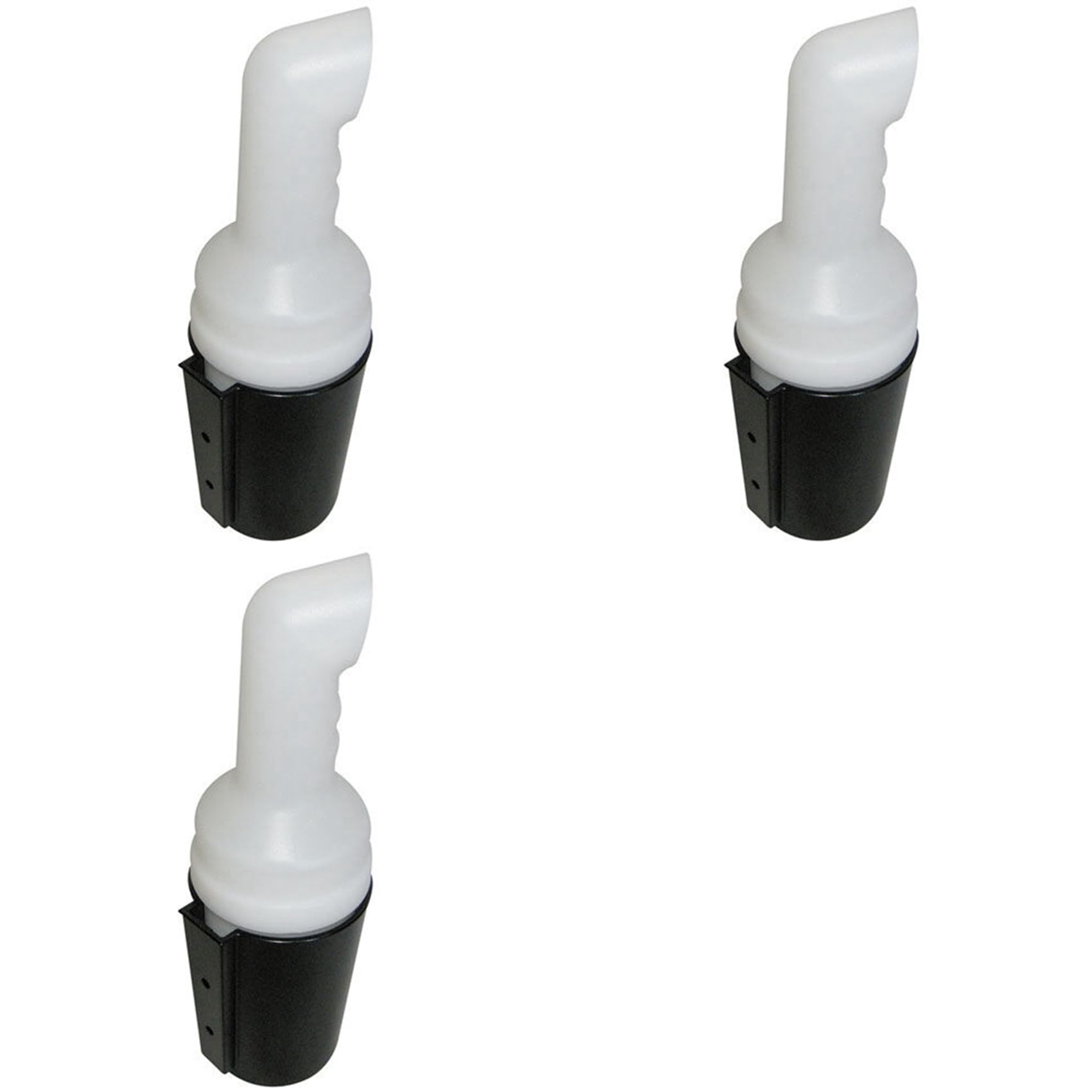 3X für Golfwagen Sandflasche für Club Car Divot Füller Sandflaschen Kit mit Klappersicherem Halter für GolfwagenA