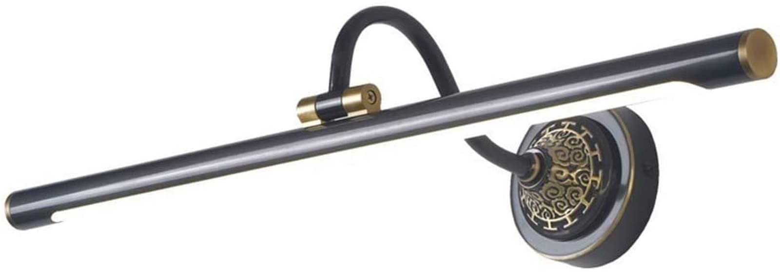 Luce di lusso a led in rame pieno specchio faro semplice toletta lampada da trucco nordico impermeabile antiappannamento lampade da parete for bagno lampada da parete for decorazioni da bagno ( Color