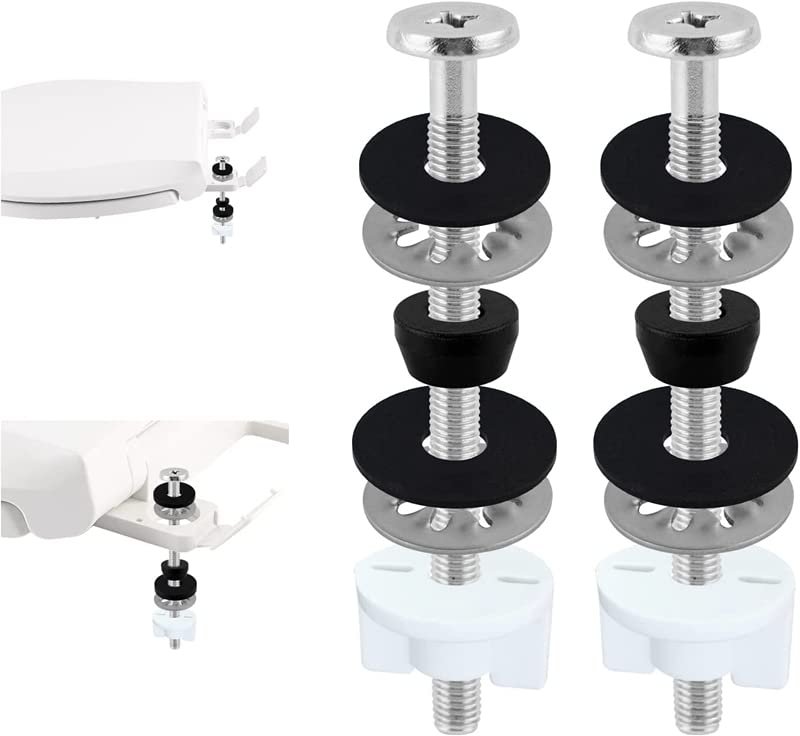 Buy Universal Toilet Seat Hinge Bolts, Toilet Tank to Bolts Kit, Toilet